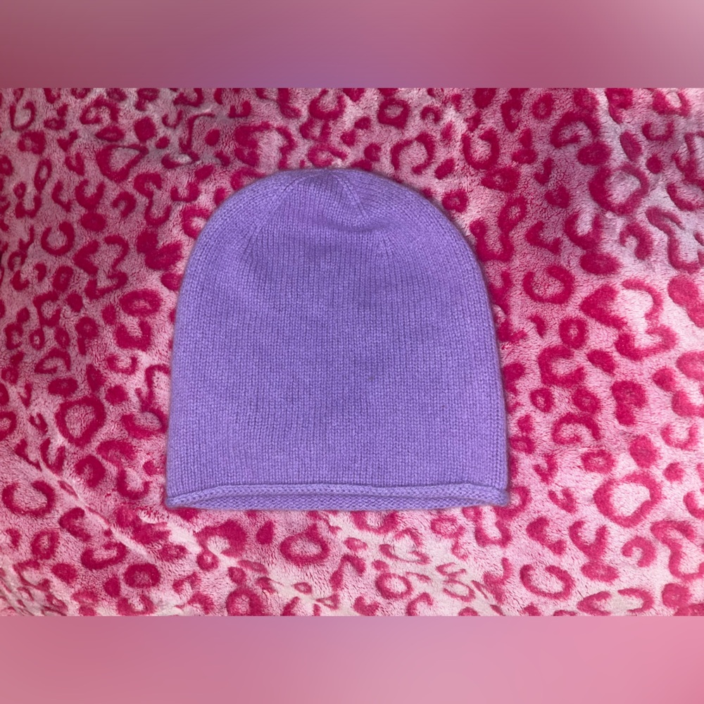 Lilac Knitted Winter hat